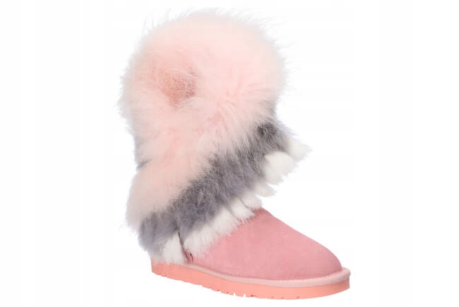 Výprodej WD840 Sněhule S Kožešinou Kotníkové Boty Dámské Zimní Kožené Boty 38