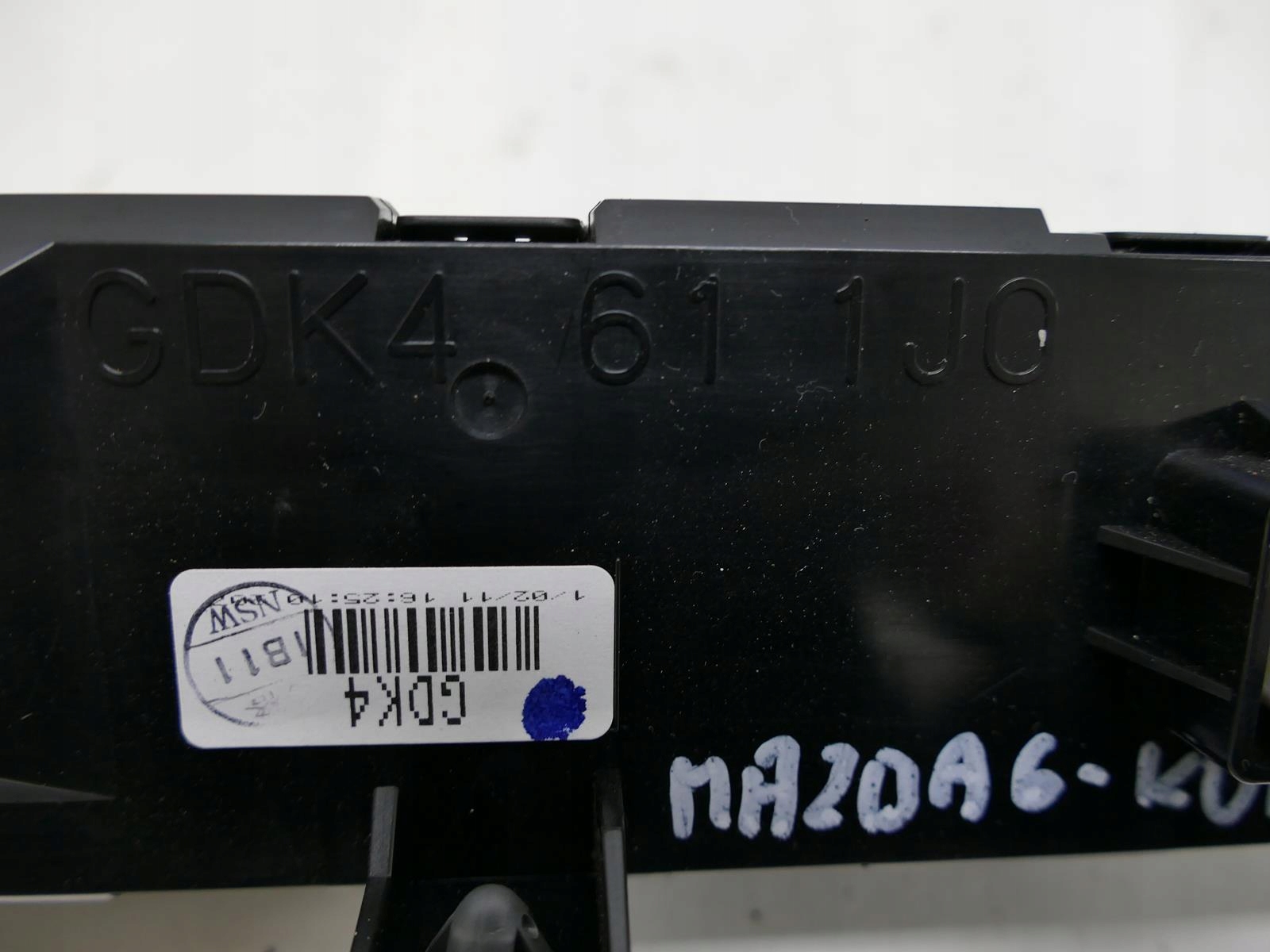MAZDA 6 GH LIFT display clock EKRAN MONITOR