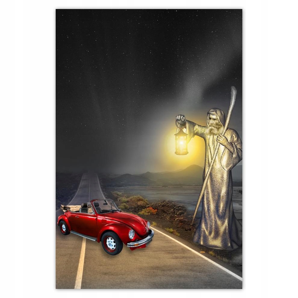 

Plakat samoprzylepny 40x60 Patron Kierowców Vw