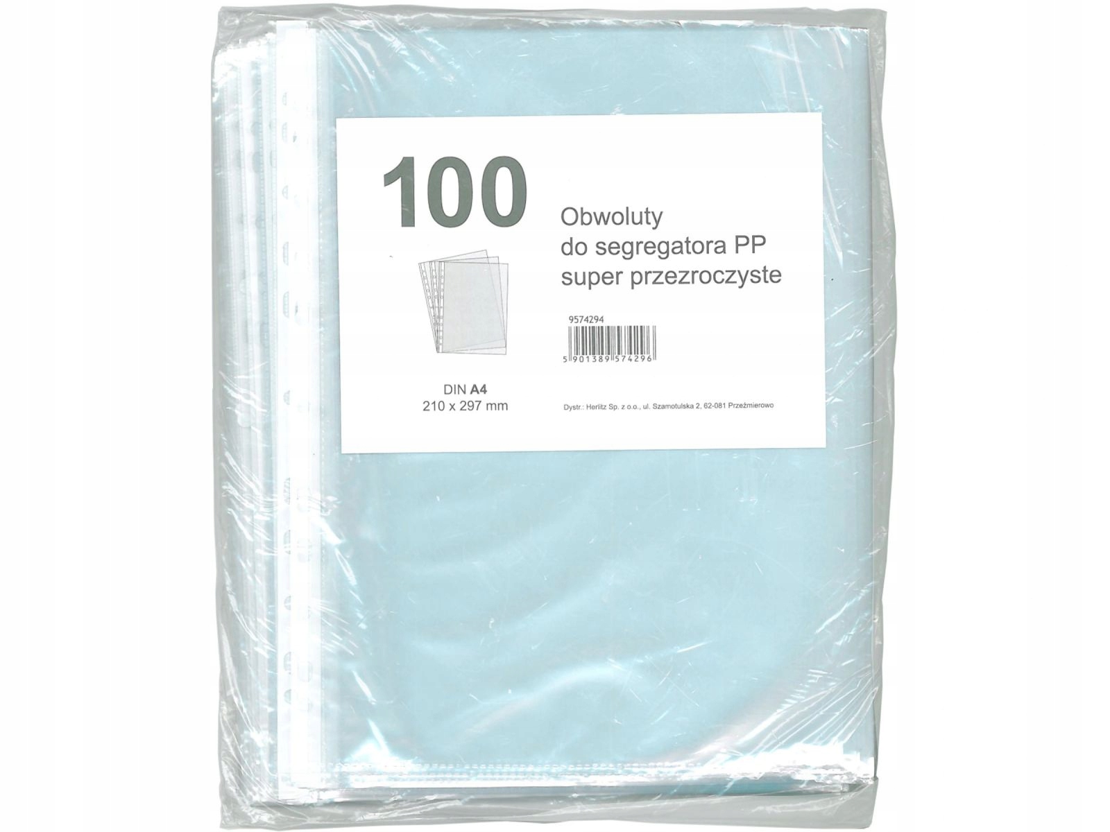 

Obwoluty Do Segregatora A4 Przezroczyste (100 Szt)