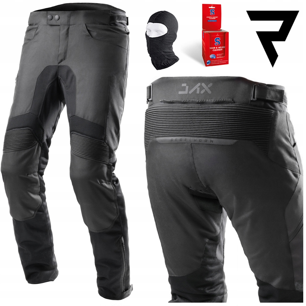 Pánske Motocyklové Nohavice Rebelhorn Jax Mestské Textilné Turistické Nohavice