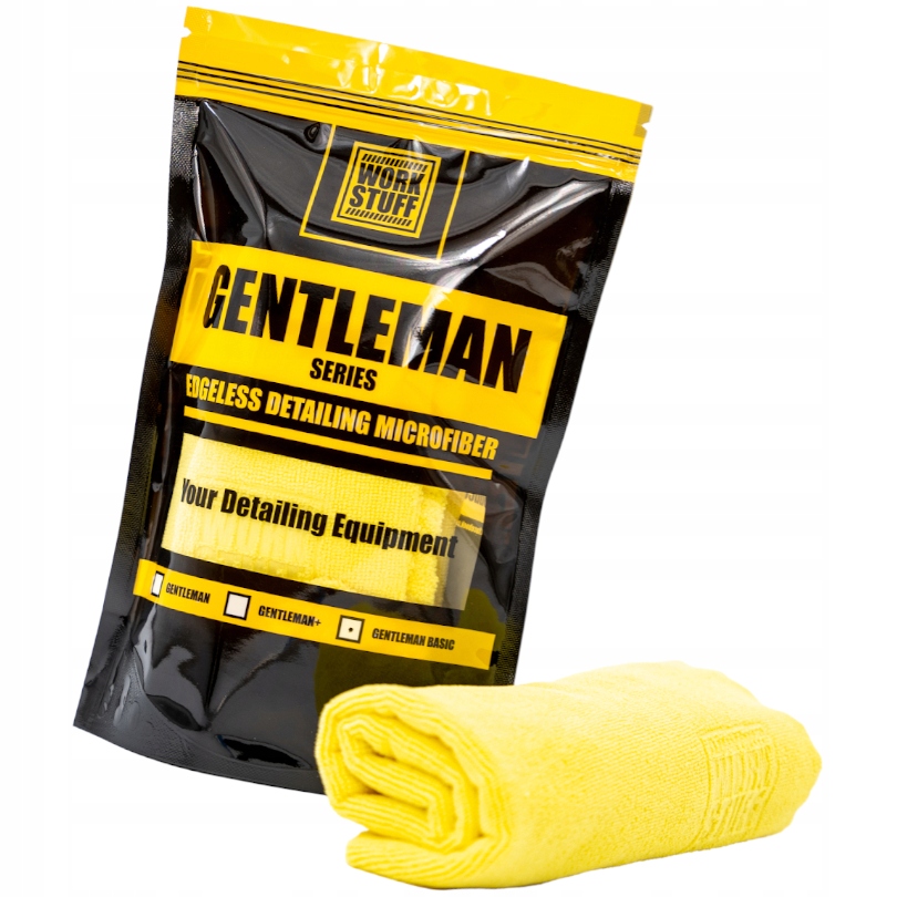 Work Stuff Gentleman Yellow Wszechstronna Żółta Mikrofibra Bez Obszycia