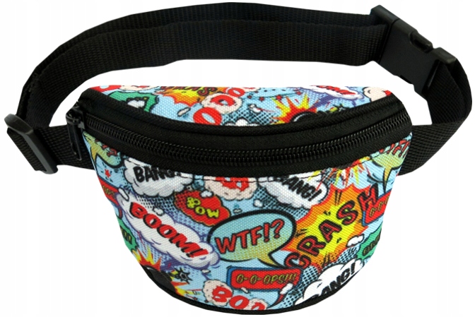 Komiks Saszetka dla dzieci do pasa nerka KOLBI