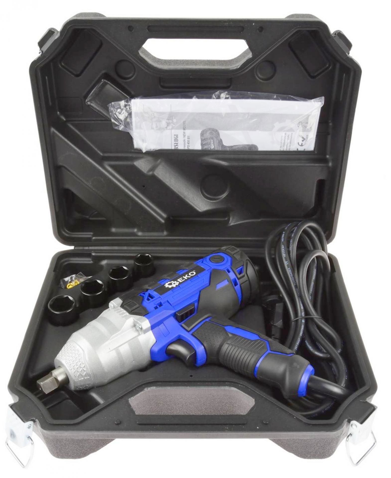 KLUCZ UDAROWY ELEKTRYCZNY DO KOL 720Nm 1 2 NASADKI Rotation Speed 3600 RPM