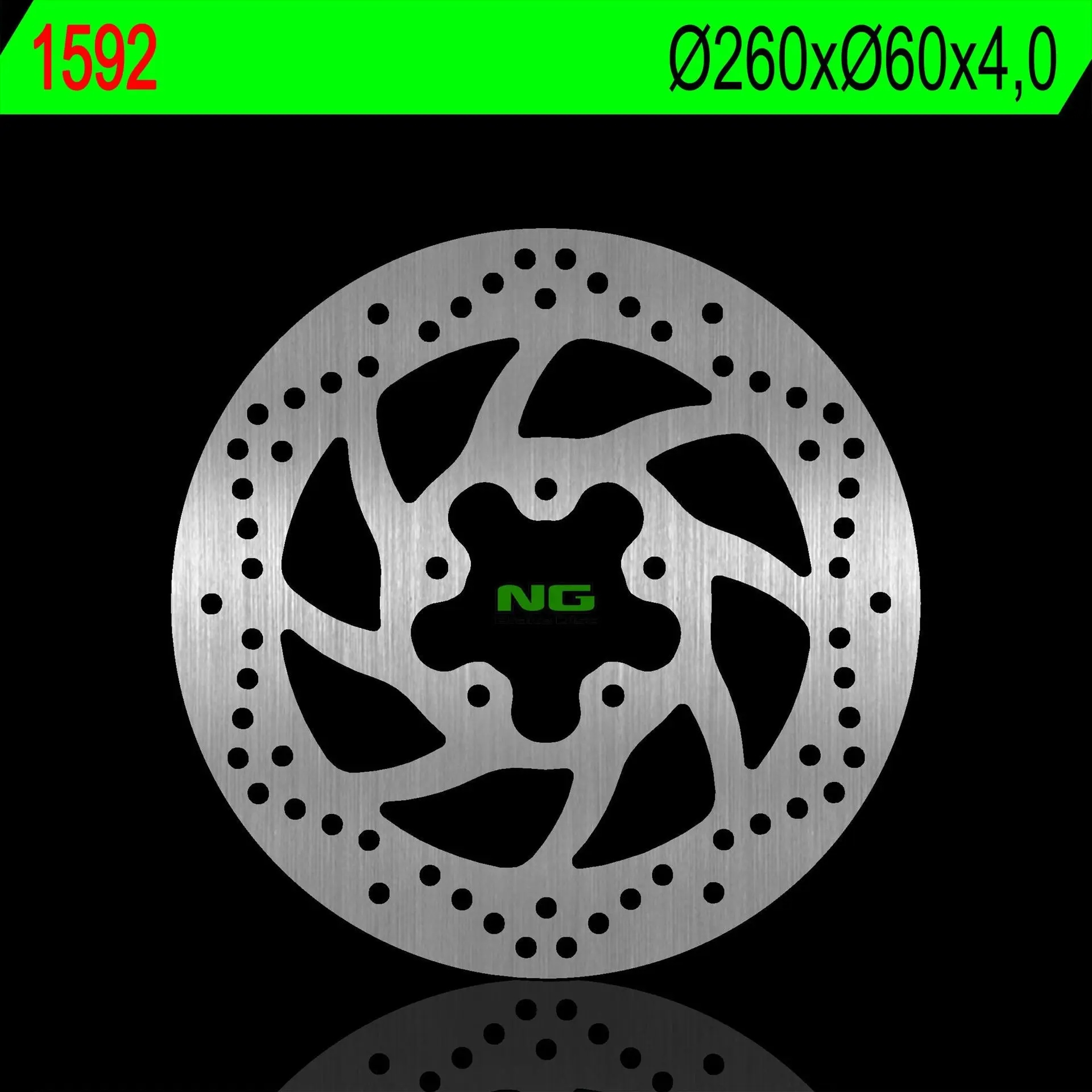 Kotúč brzdový Predný (260X60X4,0) (5X8,5mm)