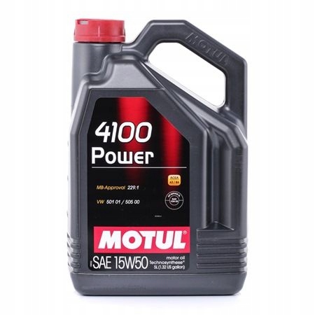 OLEJ MOTUL 15W50 5L 4100 POWER / 229.1 / 501.01 505.00 Model 4100 Power