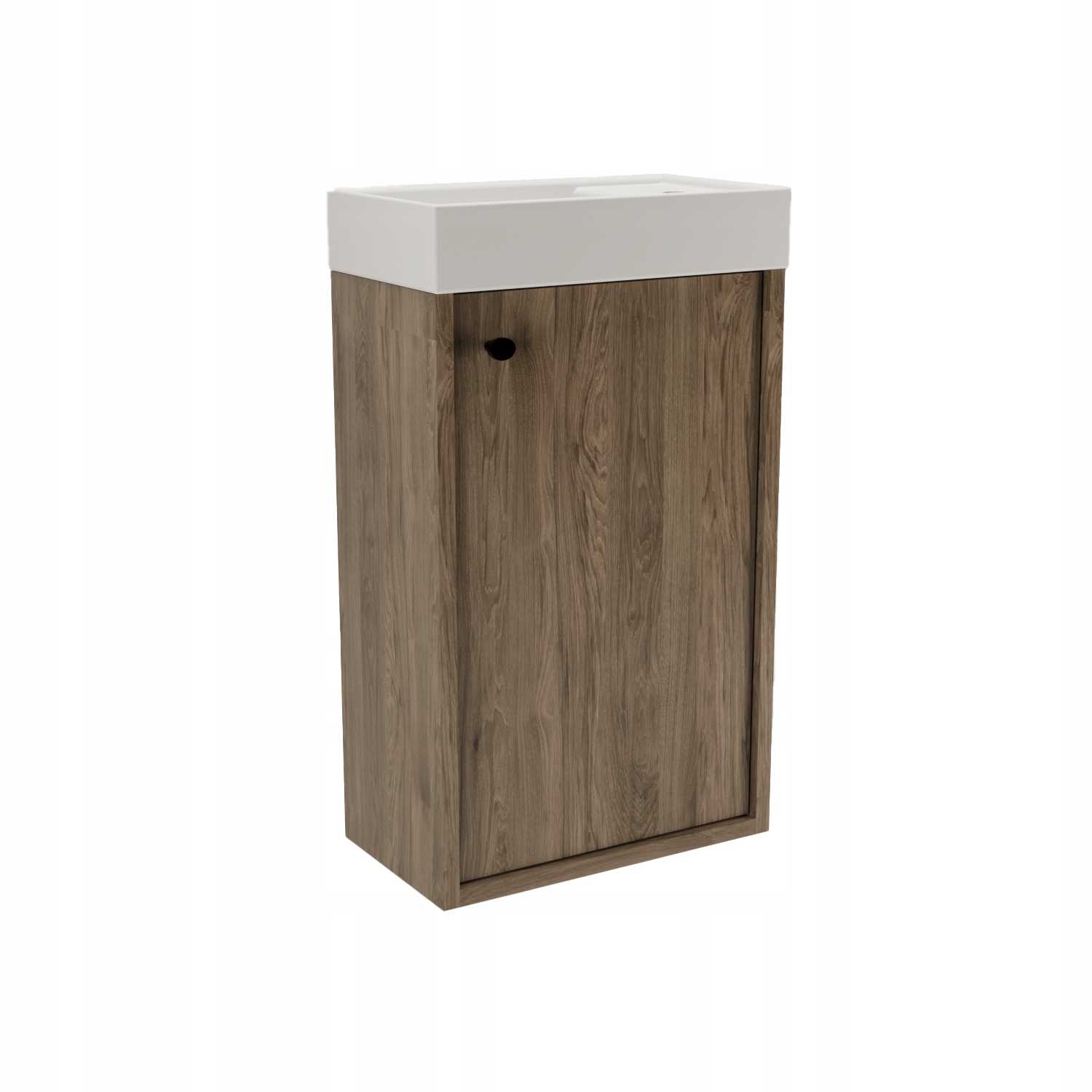 Koupelnová skříňka s umyvadlem Ořech Tmavý 40 cm Belino