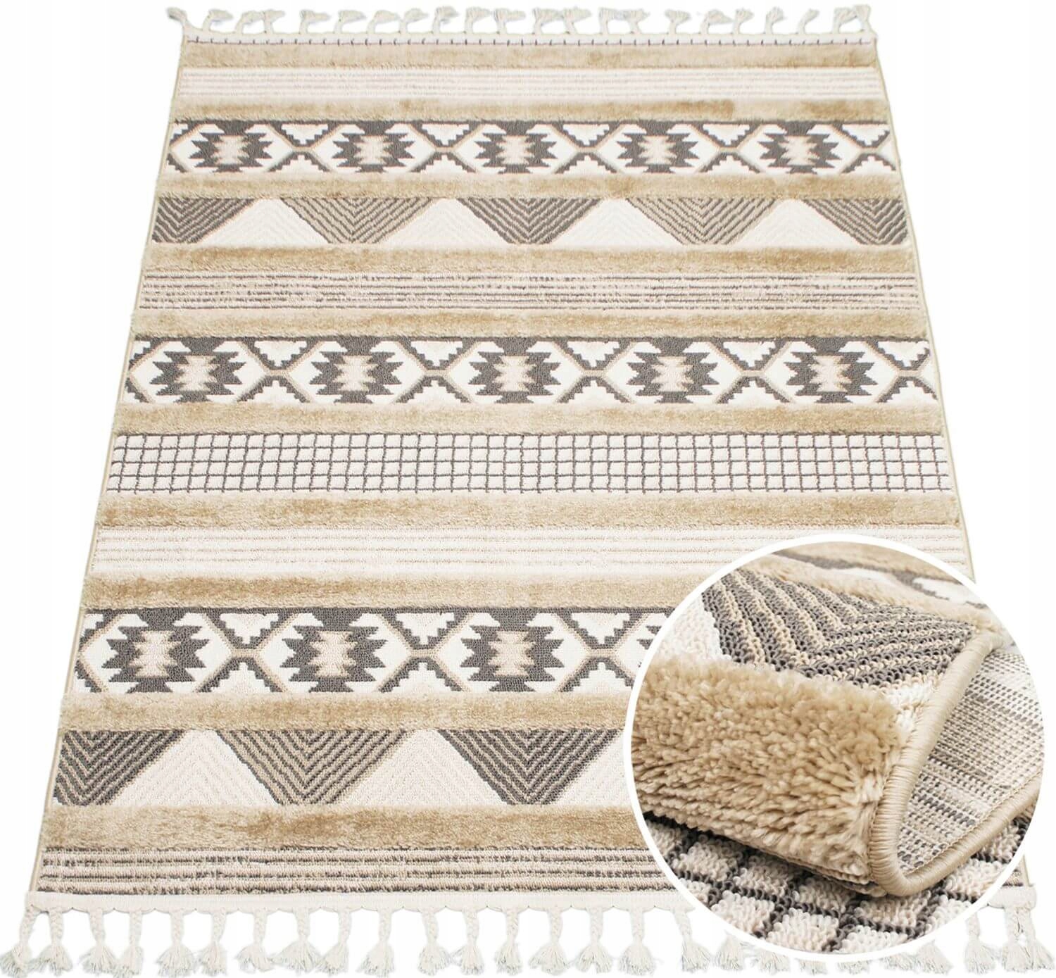

Dywan Boho Berber Do Salonu Sypialni 200x290