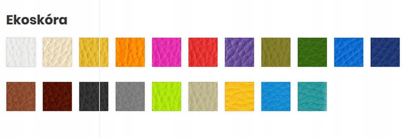 40X50 ŻÓŁTA PUFA DO SALONU OKRAGŁY ZYDEL SKÓRA EKO Głębokość mebla 50 cm