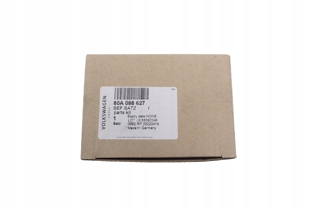 80A098627 - AUDI Q5 80A комплект кріпильних елементів бампера