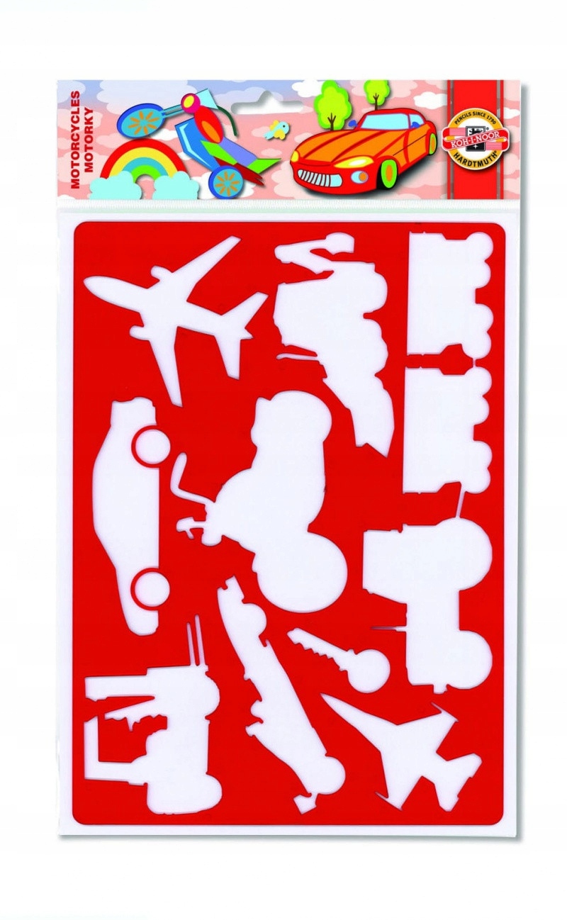 Szablon KOH-I-NOOR Pojazdy dla Dzieci do Rysowania Marka inna