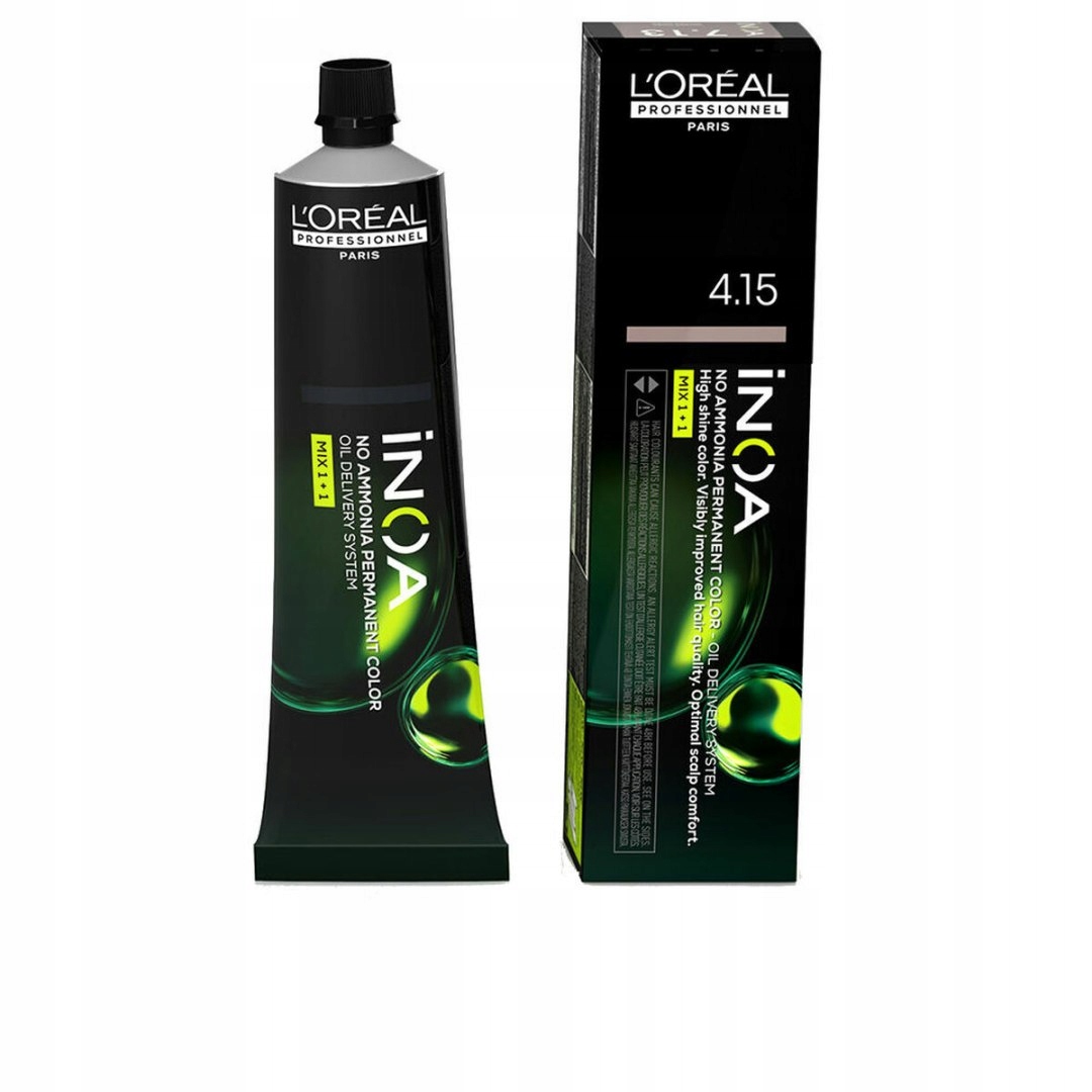 Trvalé barvení L'Oreal Professionnel Paris Inoa N 4.15 60 g