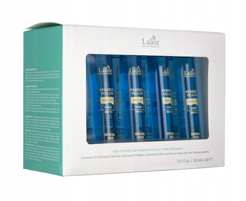 Lador Perfect Hair Fill-Up, 10 x 13 ml regenerujący zabieg