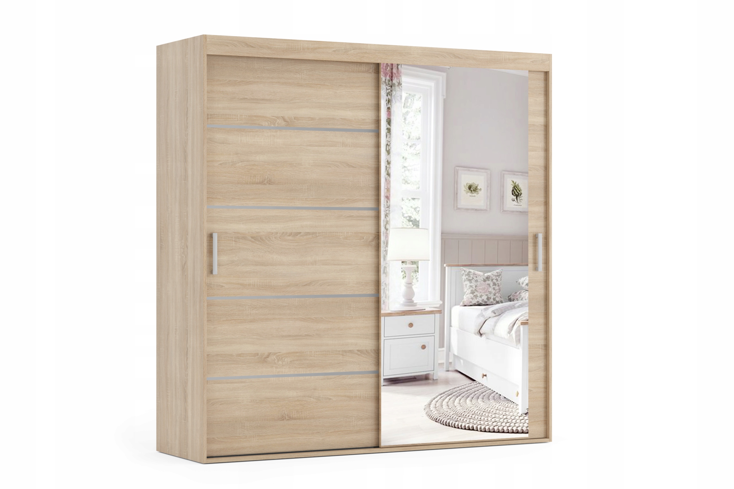 Szafa Przesuwna MANILA O 200x235 - NA WYMIAR! Marka Nëntori Meble