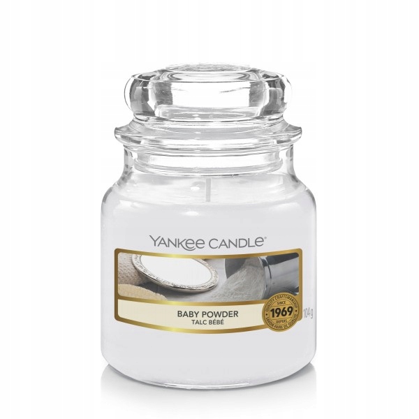 

Baby Powder Yankee Candle mała świeca