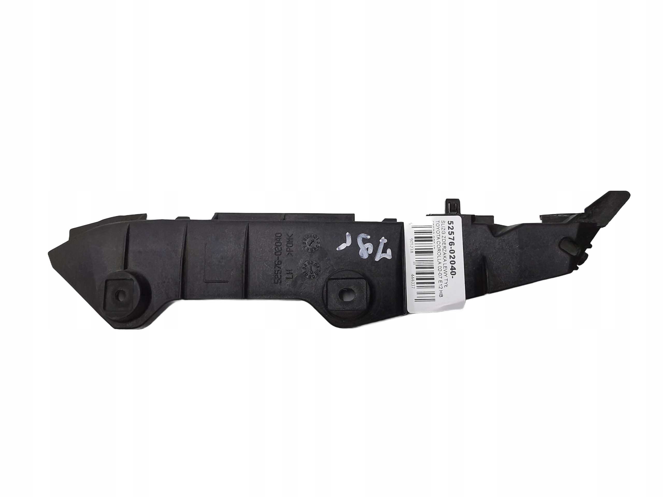 bumper bracket left rear part TOYOTA COROLLA 02-07 E12 HB 52576-02040
