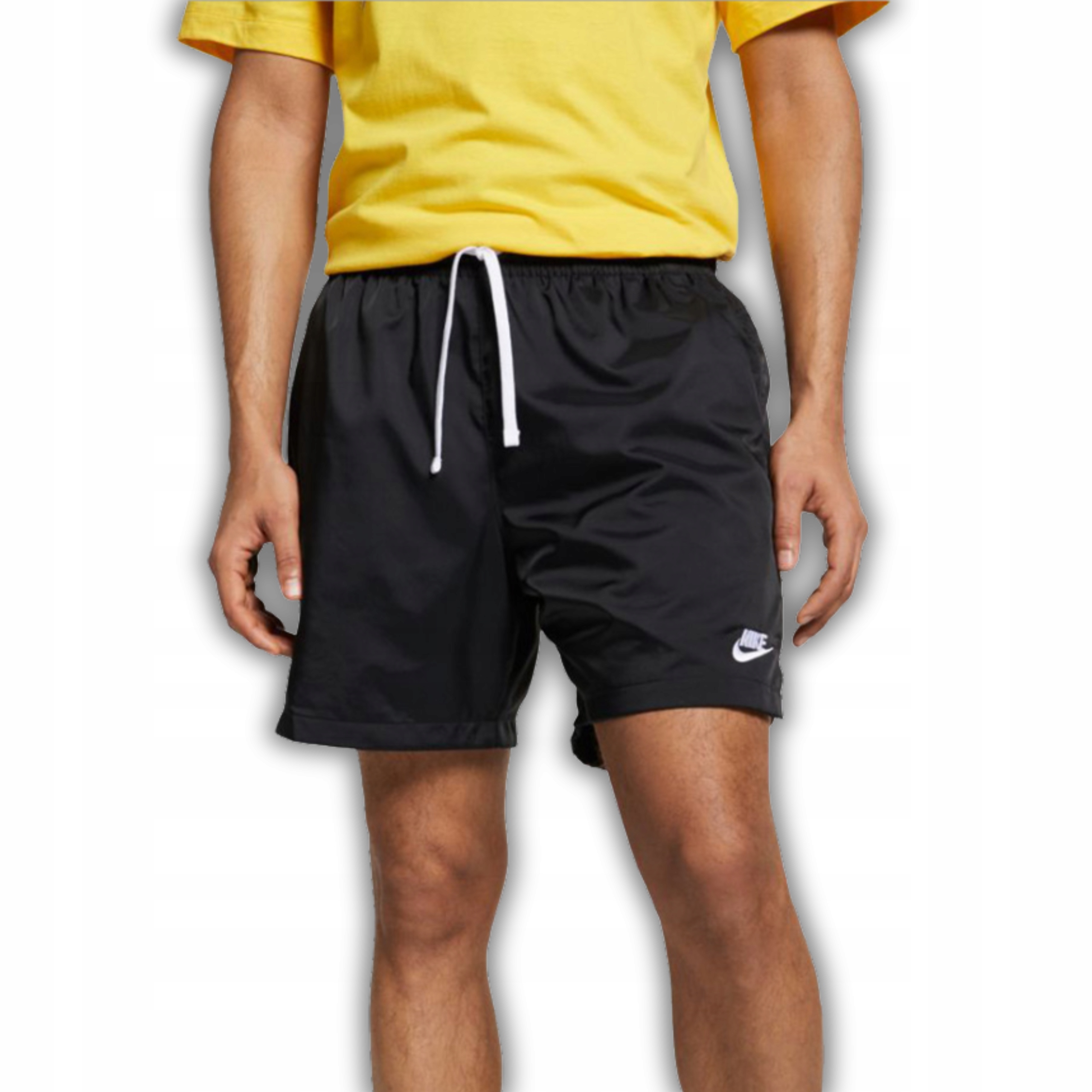 Pánské Šortky Nike Sportswear Sport Essentials Černé Kraťasy, Velikost S