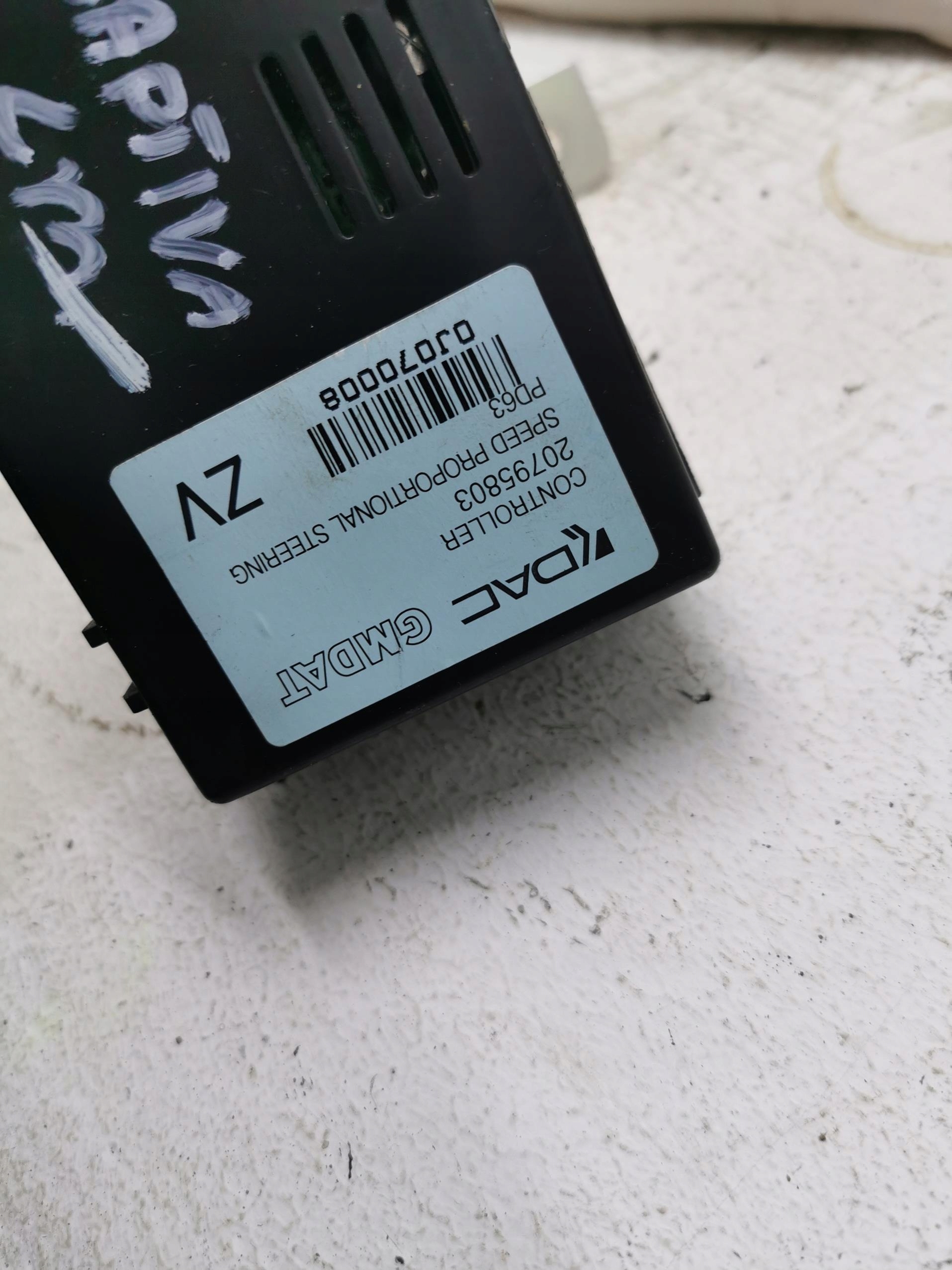 modulo SERVOSTERZO CHEVROLET CAPTIVA e 20795803