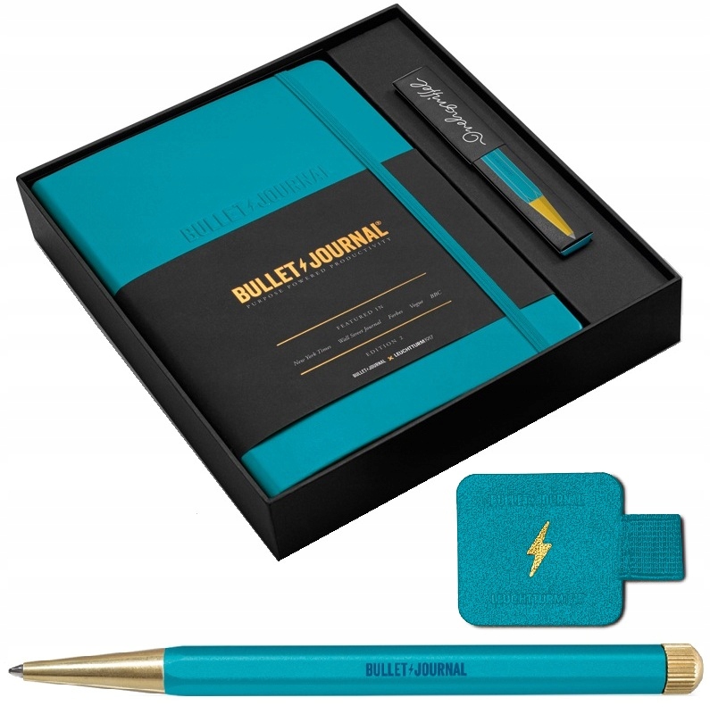 LEUCHTTURM1917 Bullet Journal Zestaw Notatnik A5 Kropka długopis pen loop