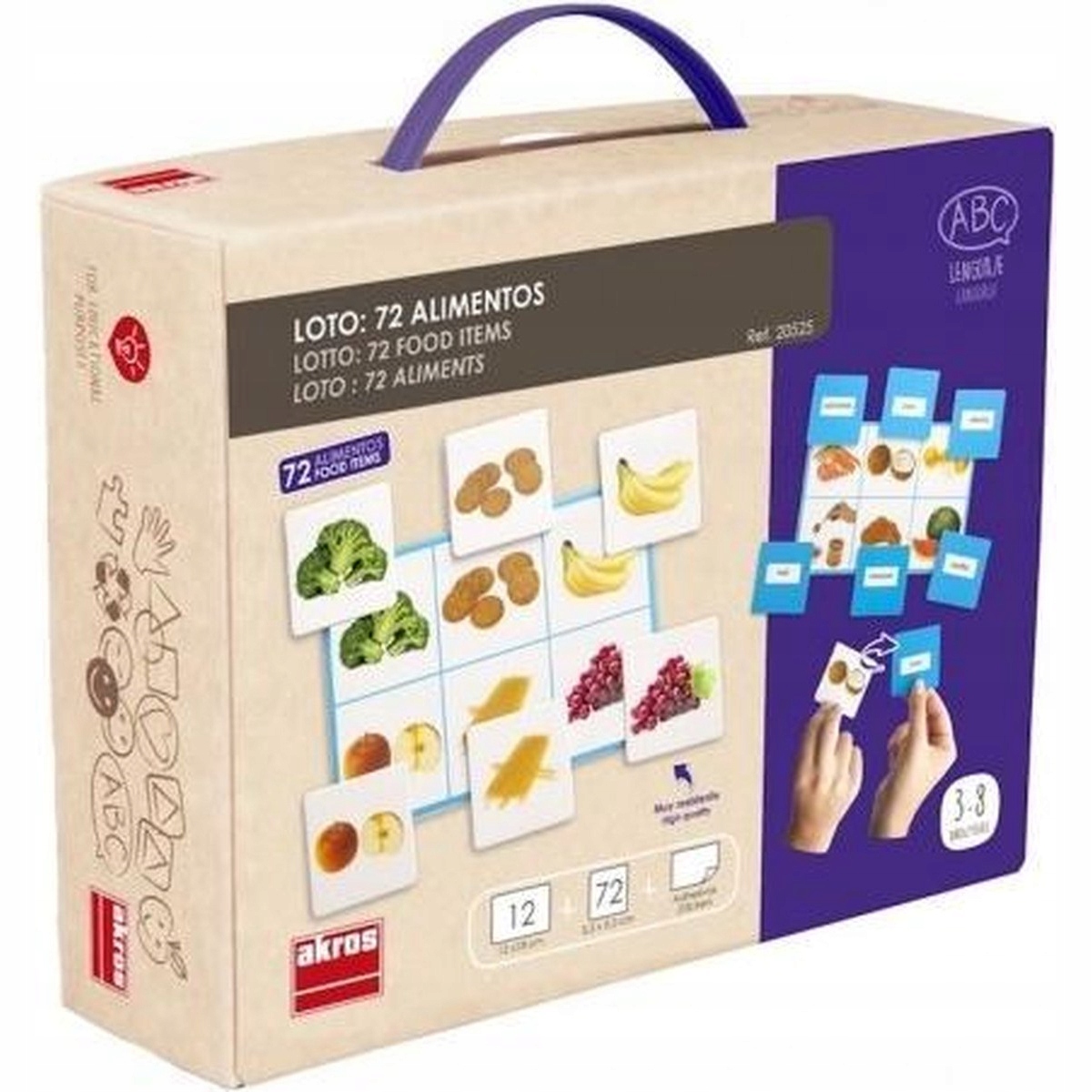 Gra edukacyjna w skojarzenia Żywność Akros