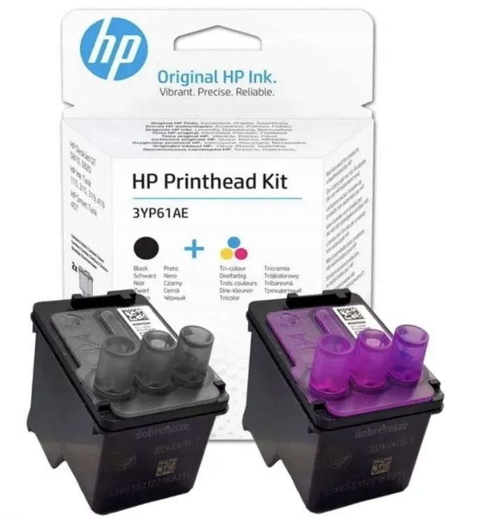 GŁOWICA CZARNA + KOLOROWA HP INK TANK 410 415 419 3YP61AE
