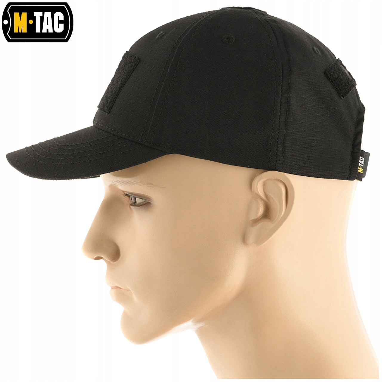 CZAPKA Z DASZKIEM TAKTYCZNA ELITE FLEX RIP-STOP M-TAC CZARNA S/M Kod producenta 40523002-58