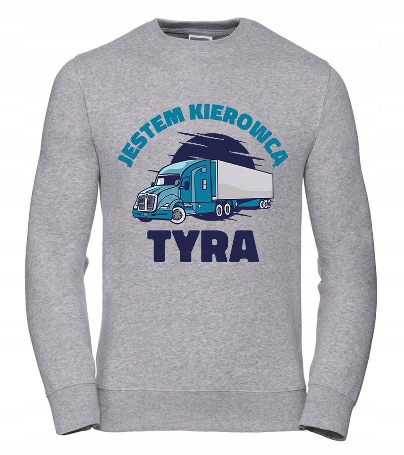 Pánská Mikina Jsem řidič Tyra M Šedá Pro něj Chlapa Manžela Chlapa