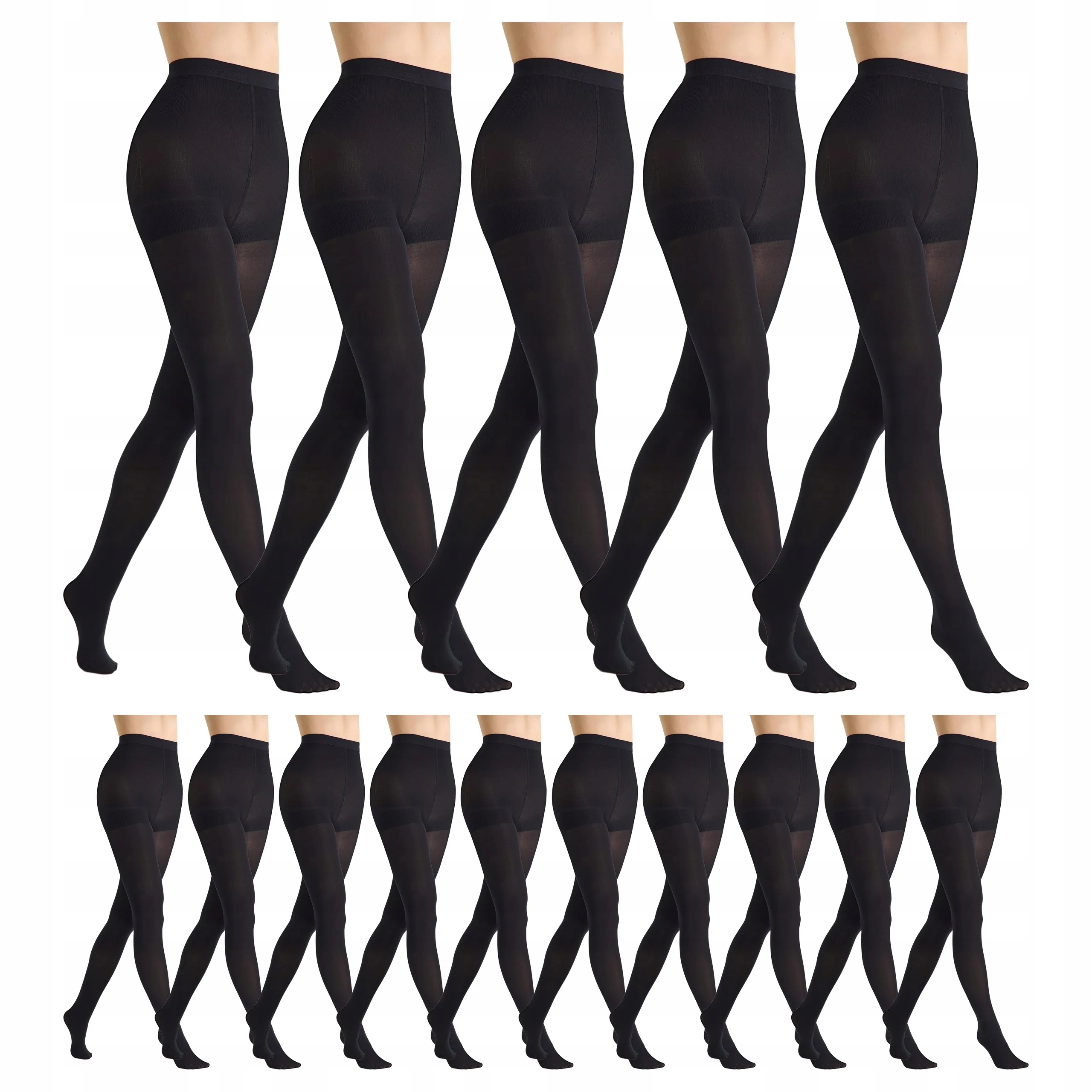 15 x Punčocháče Marilyn Talia Control 100 den nero 3-M