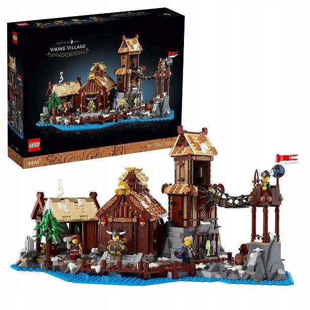 Lego Ideas 21343 Vikingská vesnice