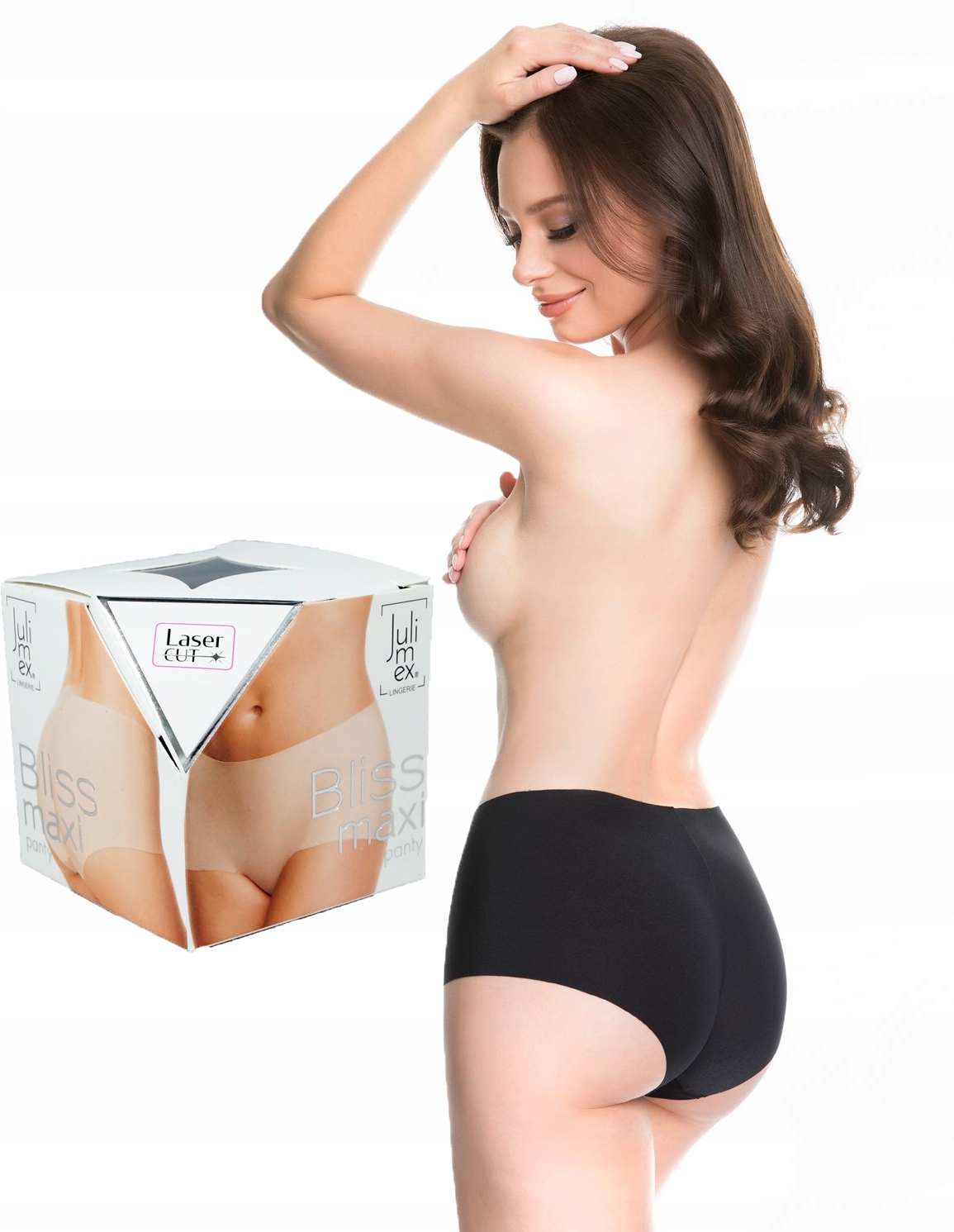 Julimex Kalhotky laserem řezané dámské Bliss Maxi XL