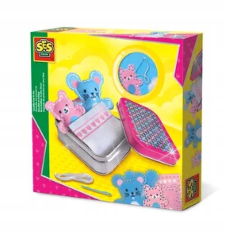 

Ses Creative maskotki w puszce do wyszywania myszy