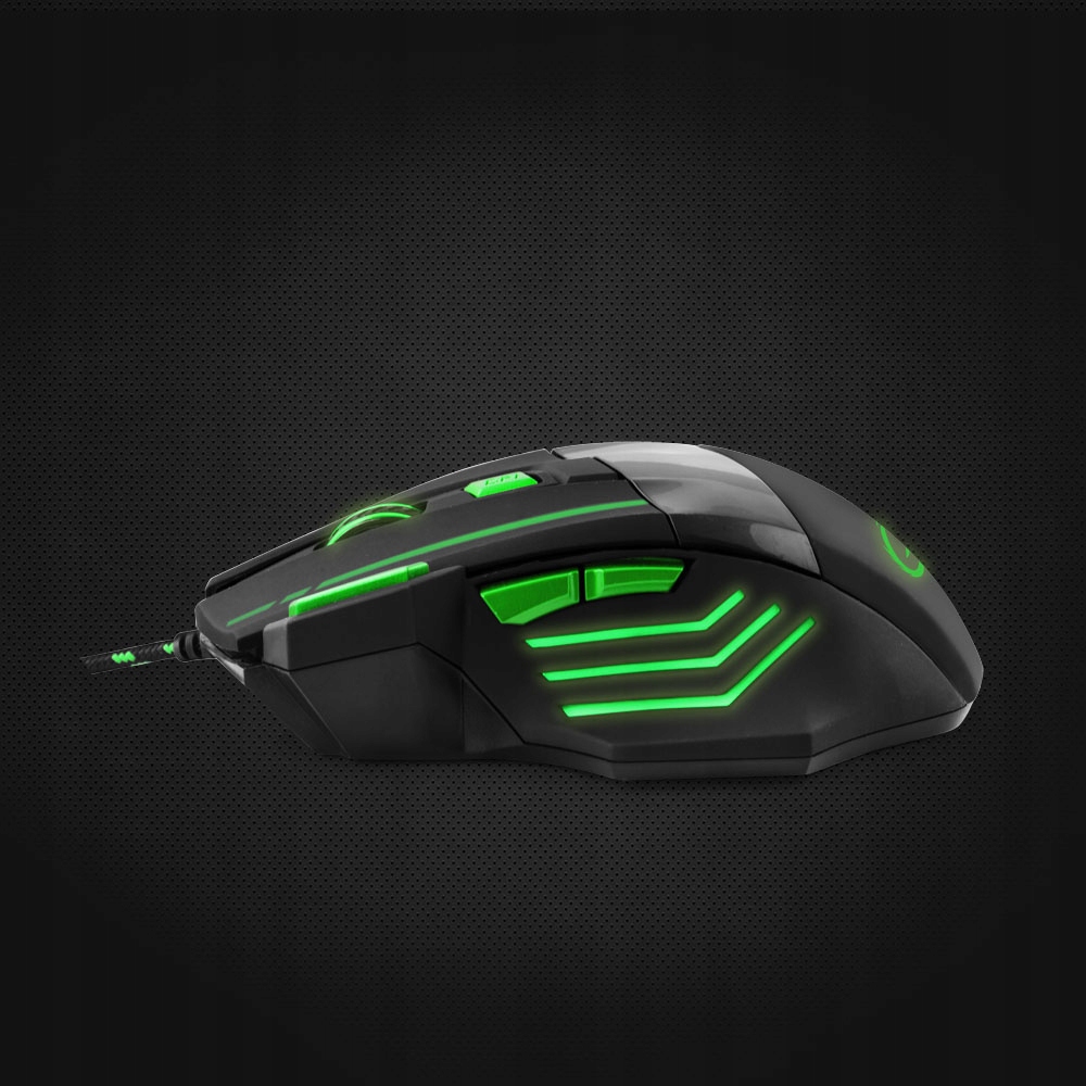 MYSZ MYSZKA GAMINGOWA DLA GRACZY 2400 DPI RGB LED Model Mysz gamingowa INQUISITOR RGB M716