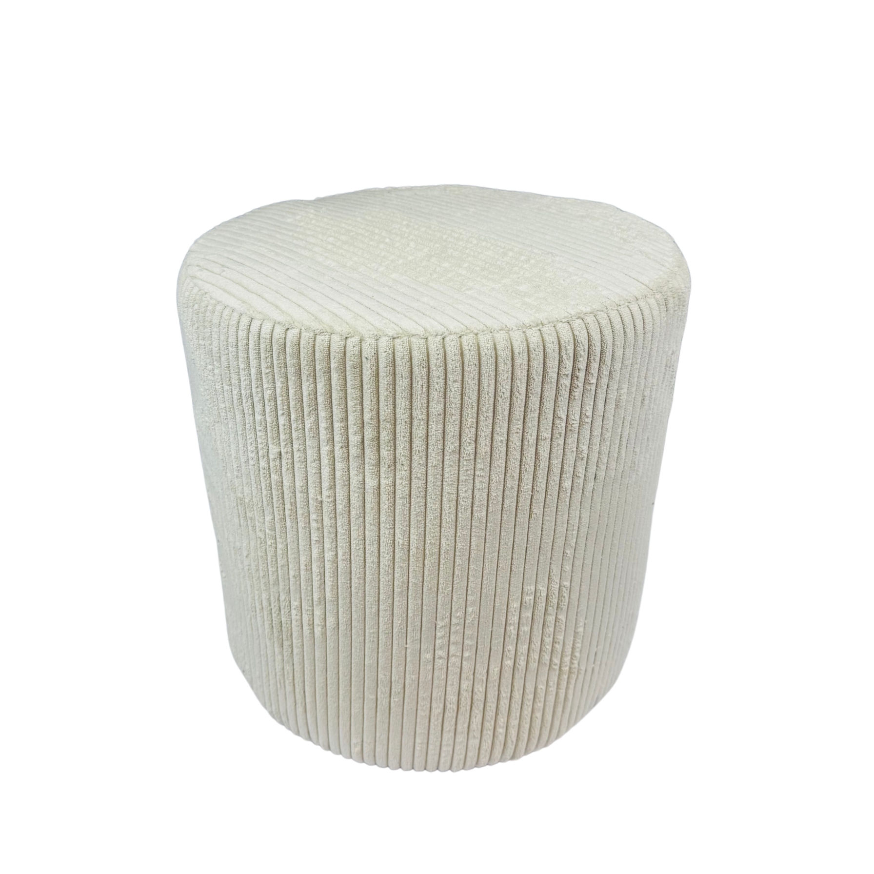 Taburet kulatá poso barva světle béžová