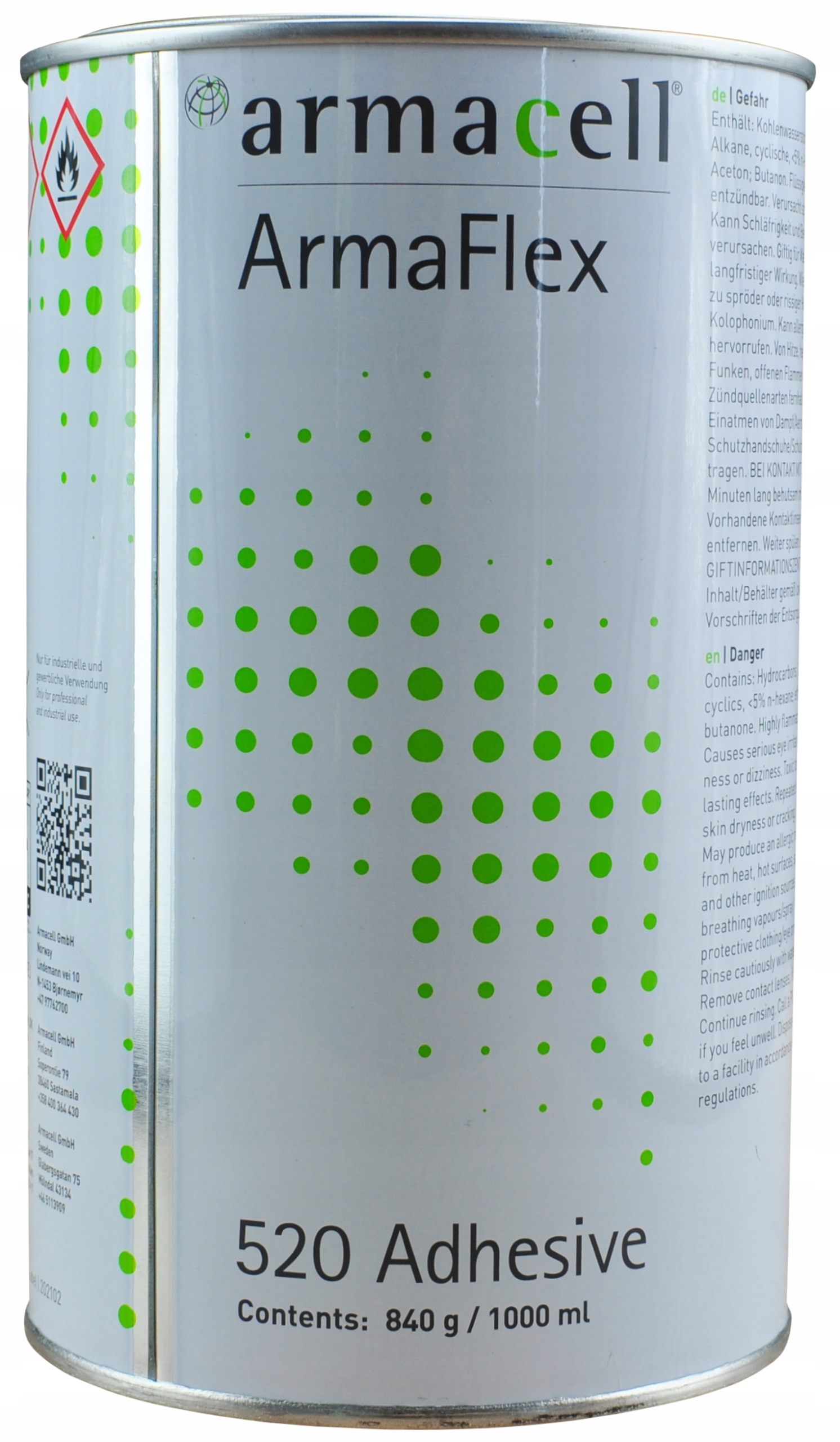 Klej do otulin i mat kauczukowych Armaflex 520 [1000 ml] Armacell