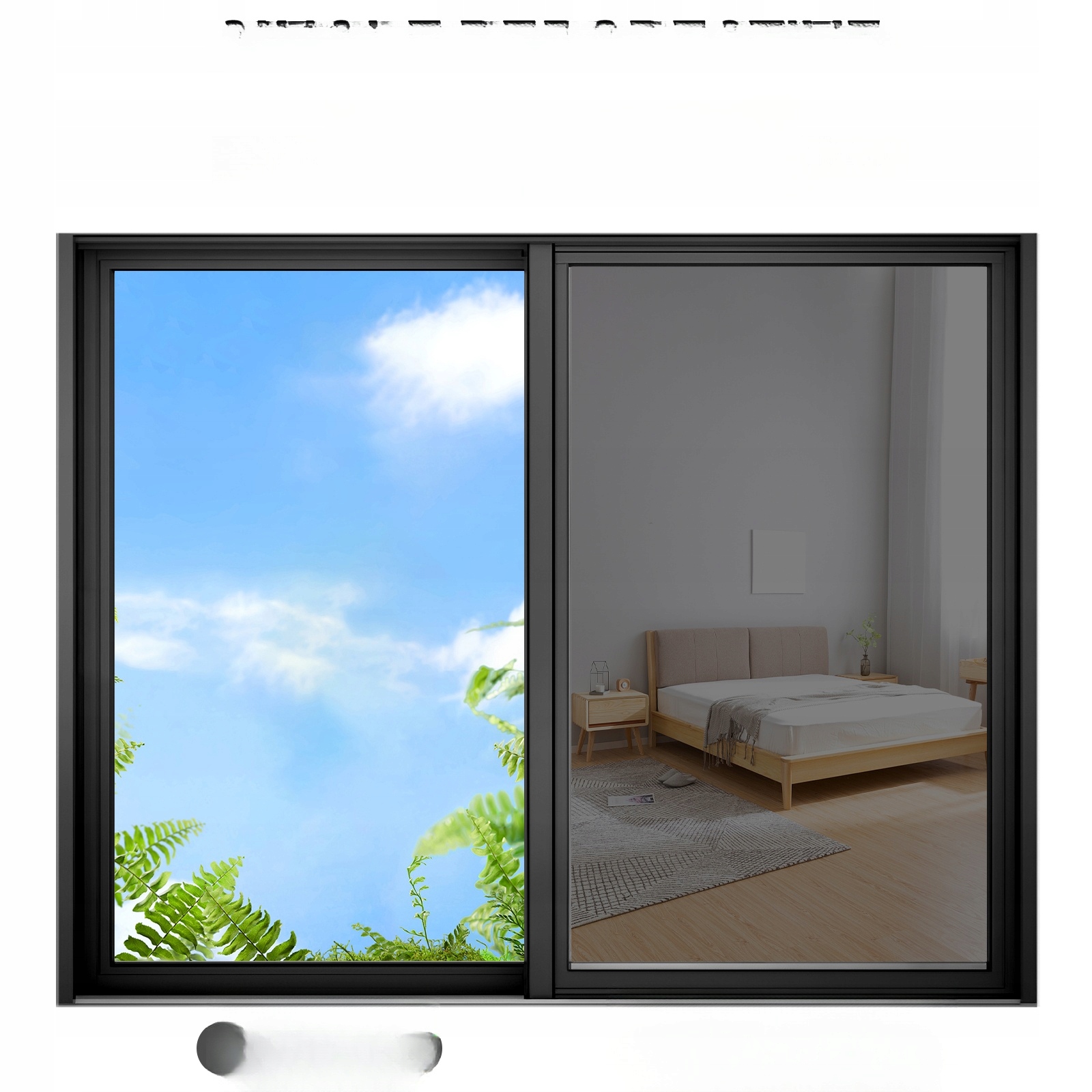 FOLIA OKIENNA PRYWATNOŚĆ DZIEŃ I NOC W DOMU Transparentność matowa