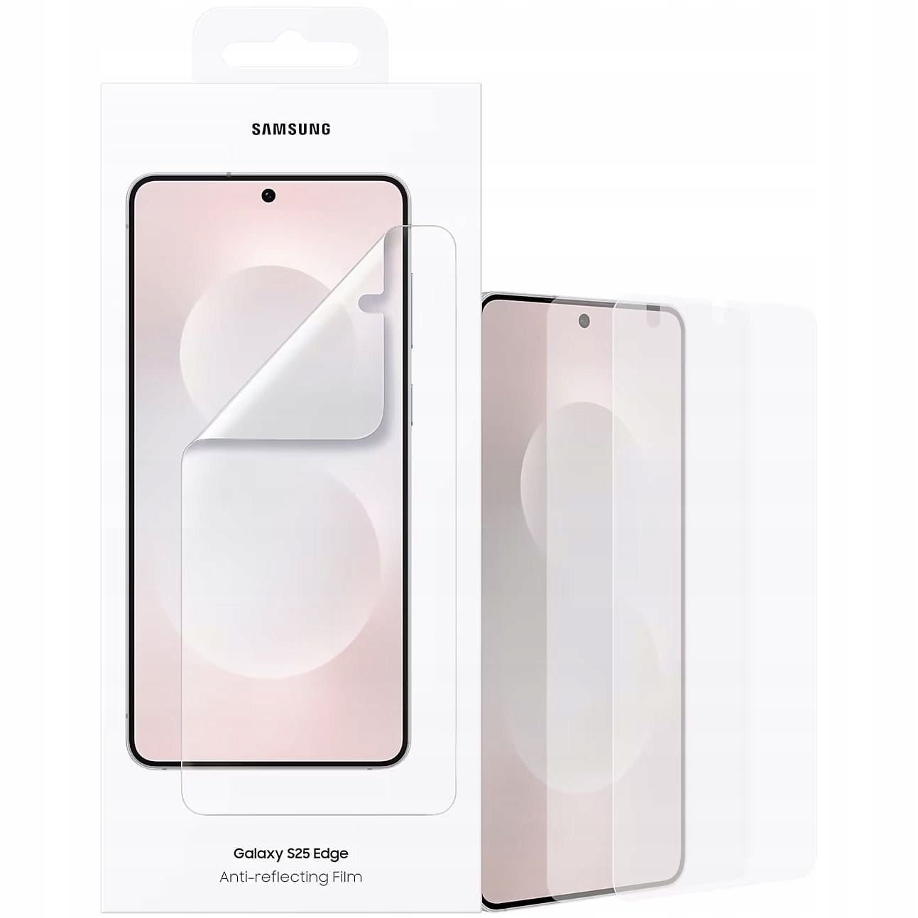 Ochranná Fólie s antireflexní vrstvou pro Samsung Galaxy S25 Edge, 2 ks.