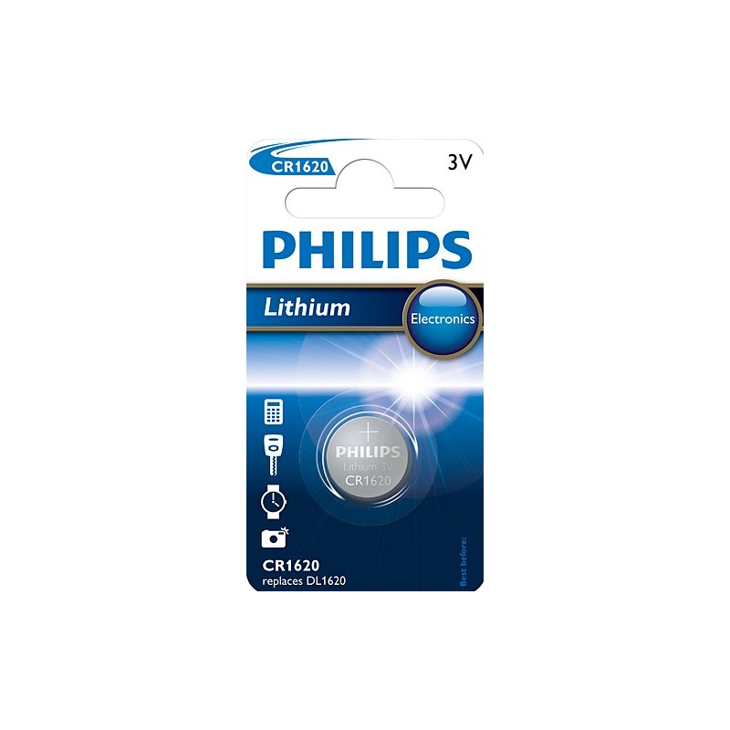 

Bateria Philips Cr 1620 litowa 3V