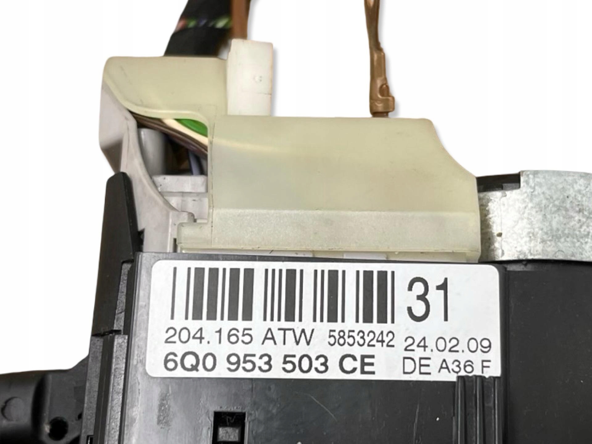DEVIO LUCI TERGICRISTALLO TERGI Volkswagen Polo 4 facelift 2009 6Q0953503CE