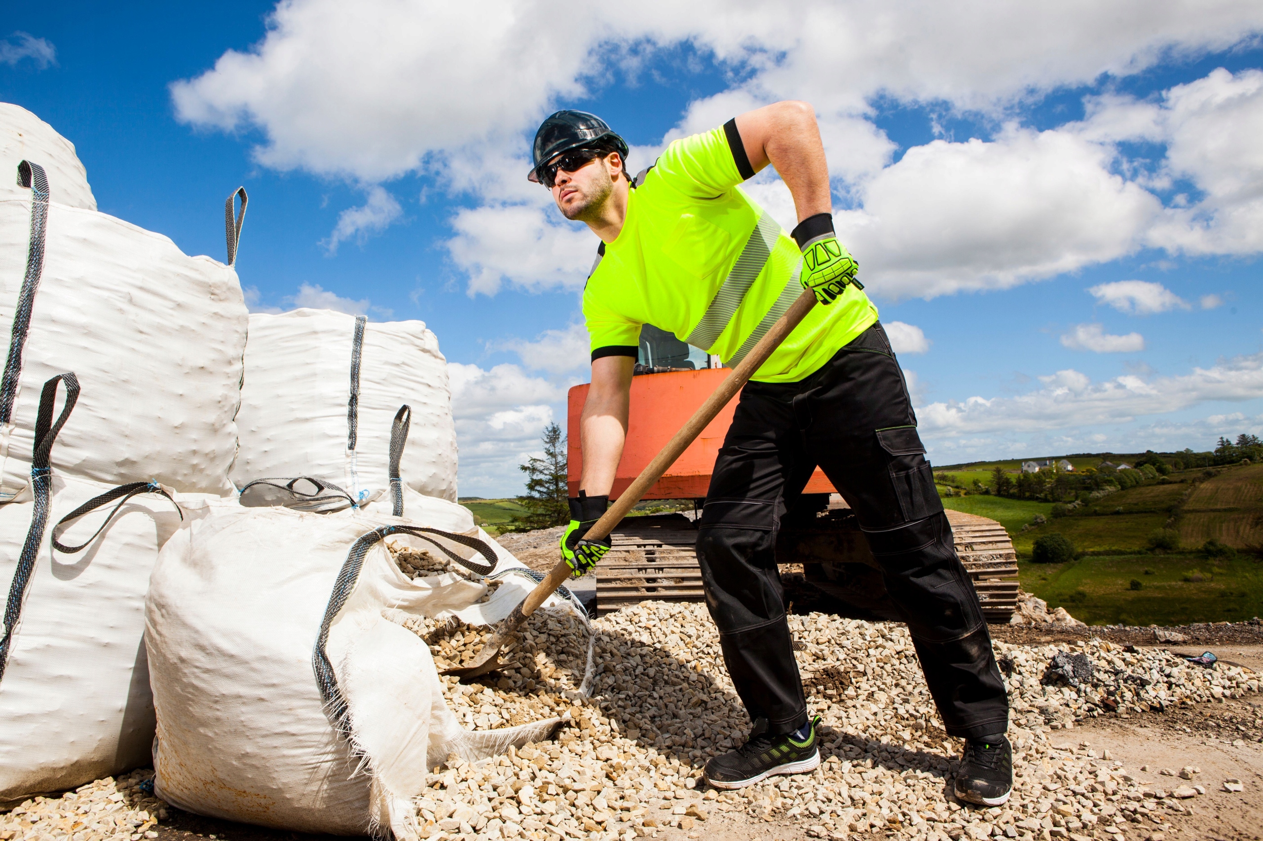 KOSZULKA ROBOCZA OSTRZEGAWCZA T181 PREMIUM ŻÓŁTO-SZARY PORTWEST XXL Rozmiar XXL