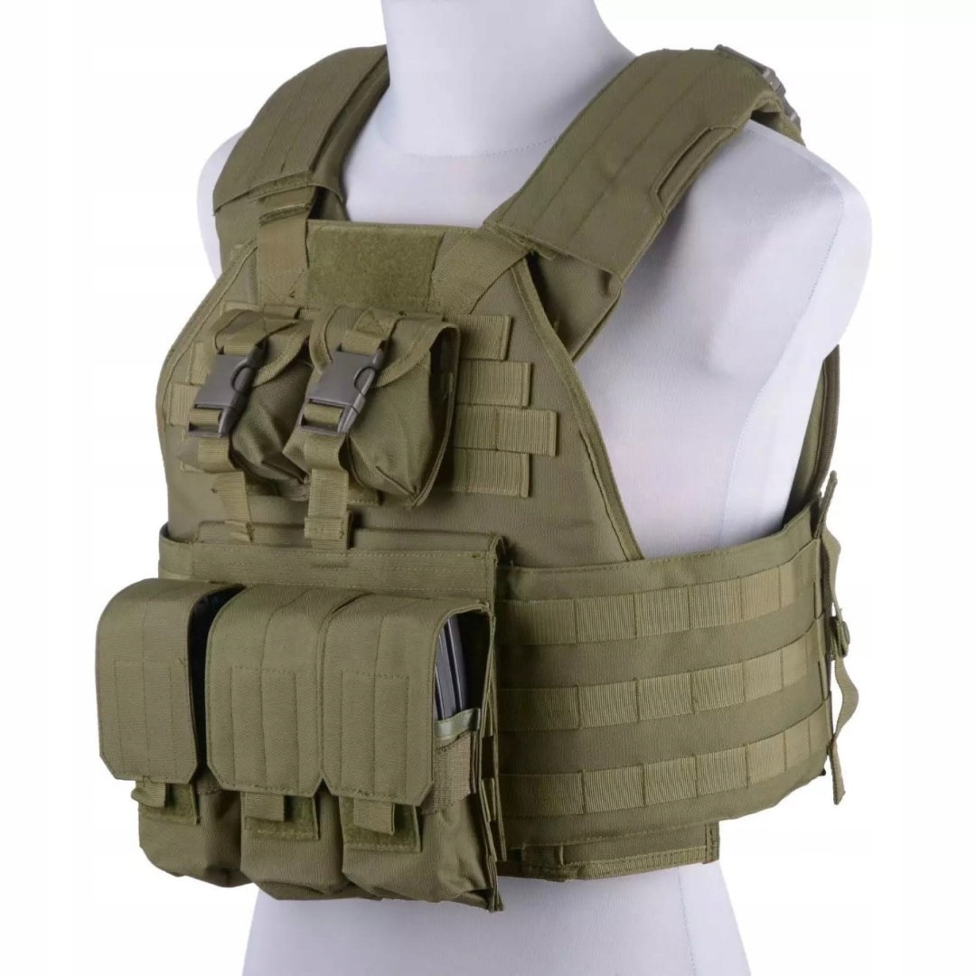 Gfc Taktická vesta Plate Carrier Olive Olivová GFT-18-018404