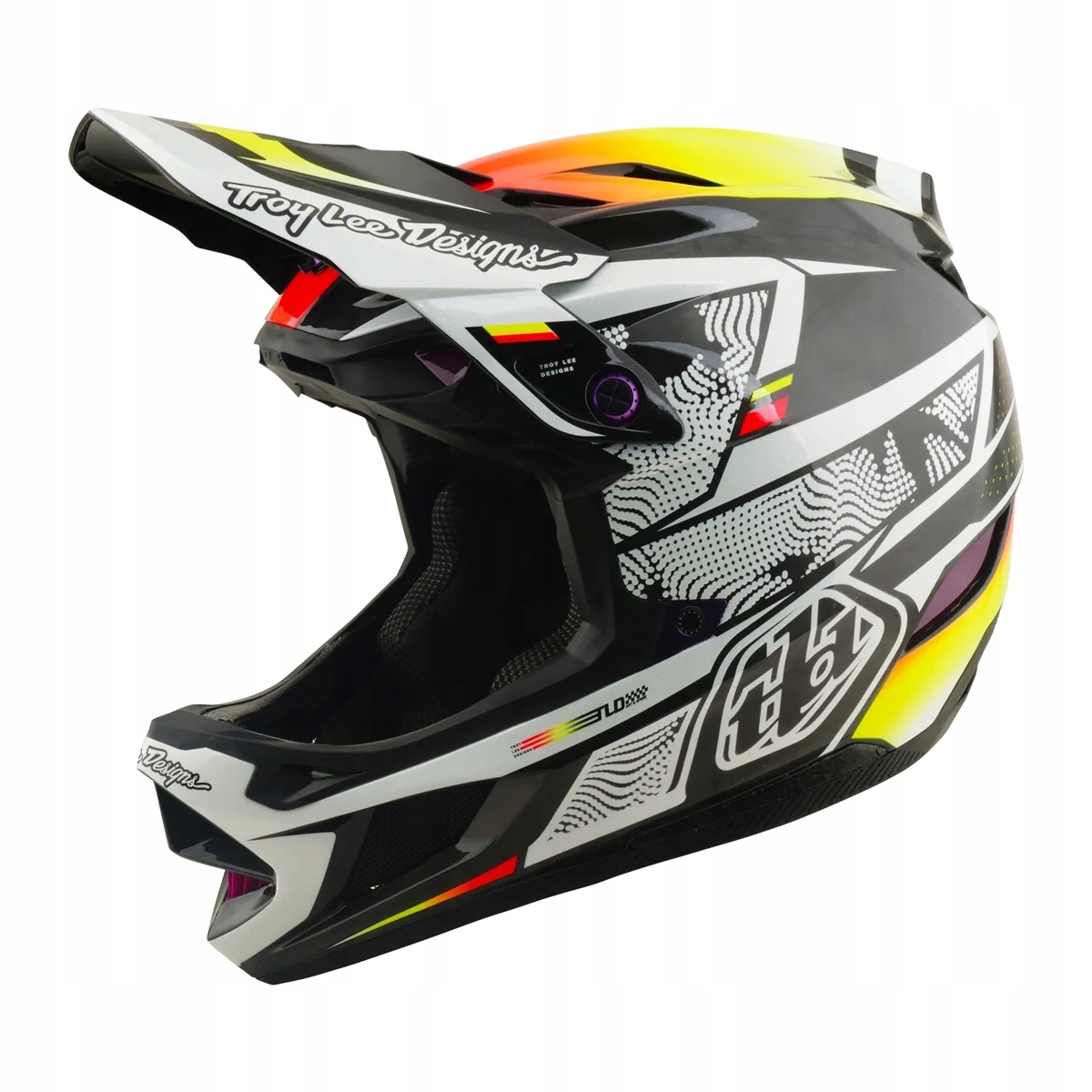 Kask Troy Lee Designs D4 Carbon Mips Lines Up S 55-56cm Dh Fr Bmx