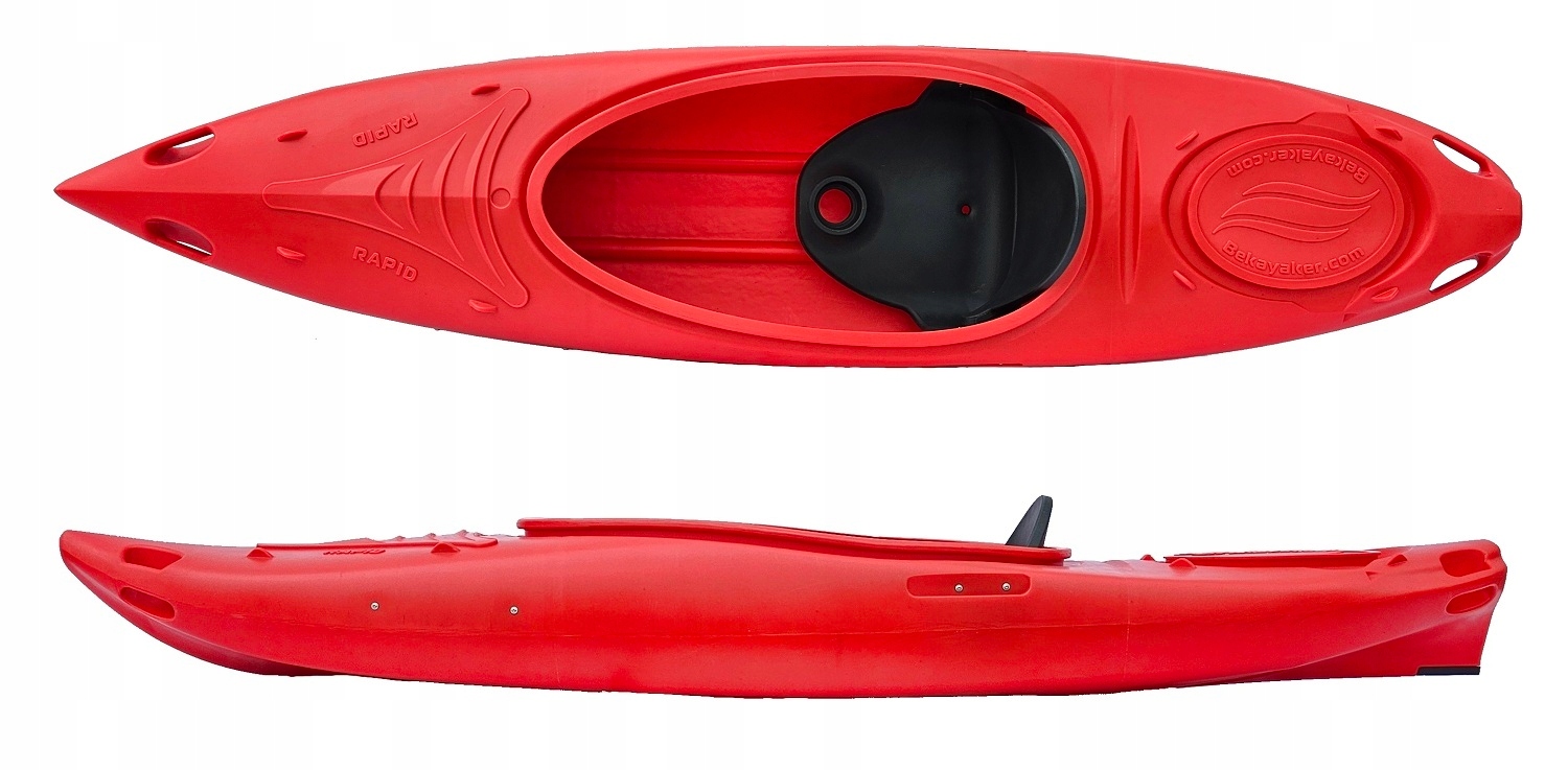 Jednoosobowy Kajak Turystyczny Stabilny Rapid Jedynka Jezioro Rzeka