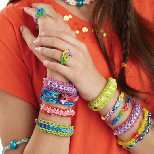 Gumki do Tworzenia Robienia Bransoletek Loom Bands XXL 4400 elementów Stan opakowania oryginalne