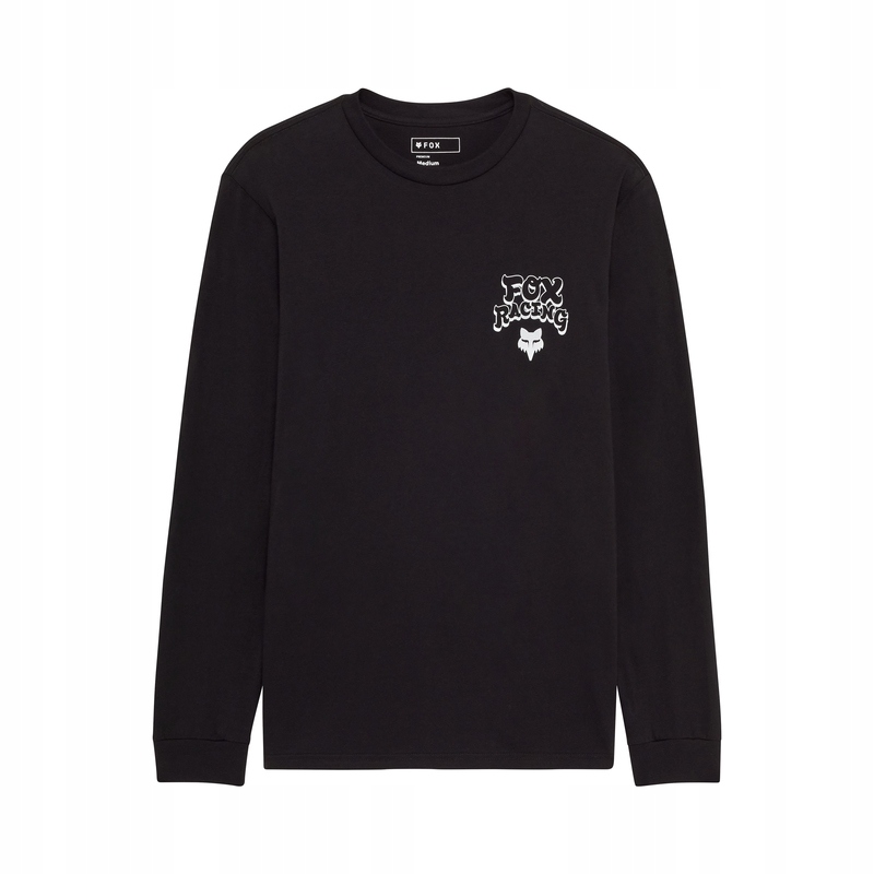 Tričko S Dlouhým Rukávem Fox Racewear Prem Black (M)