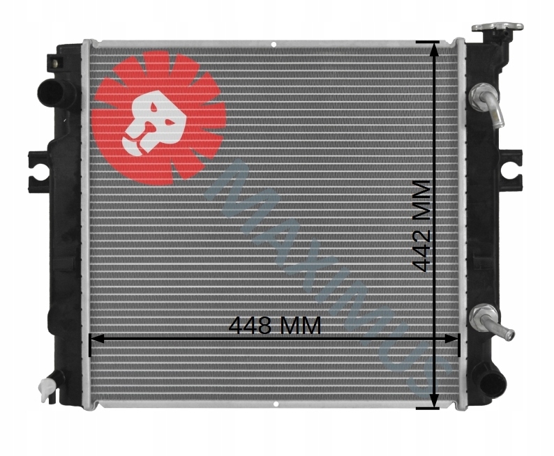 NCP0385 - НОВЫЙ ОХЛАДИТЕЛЬ ВОДЫ ДЛЯ ВИЛОЧНОГО ПОГРУЗЧИКА TOYOTA