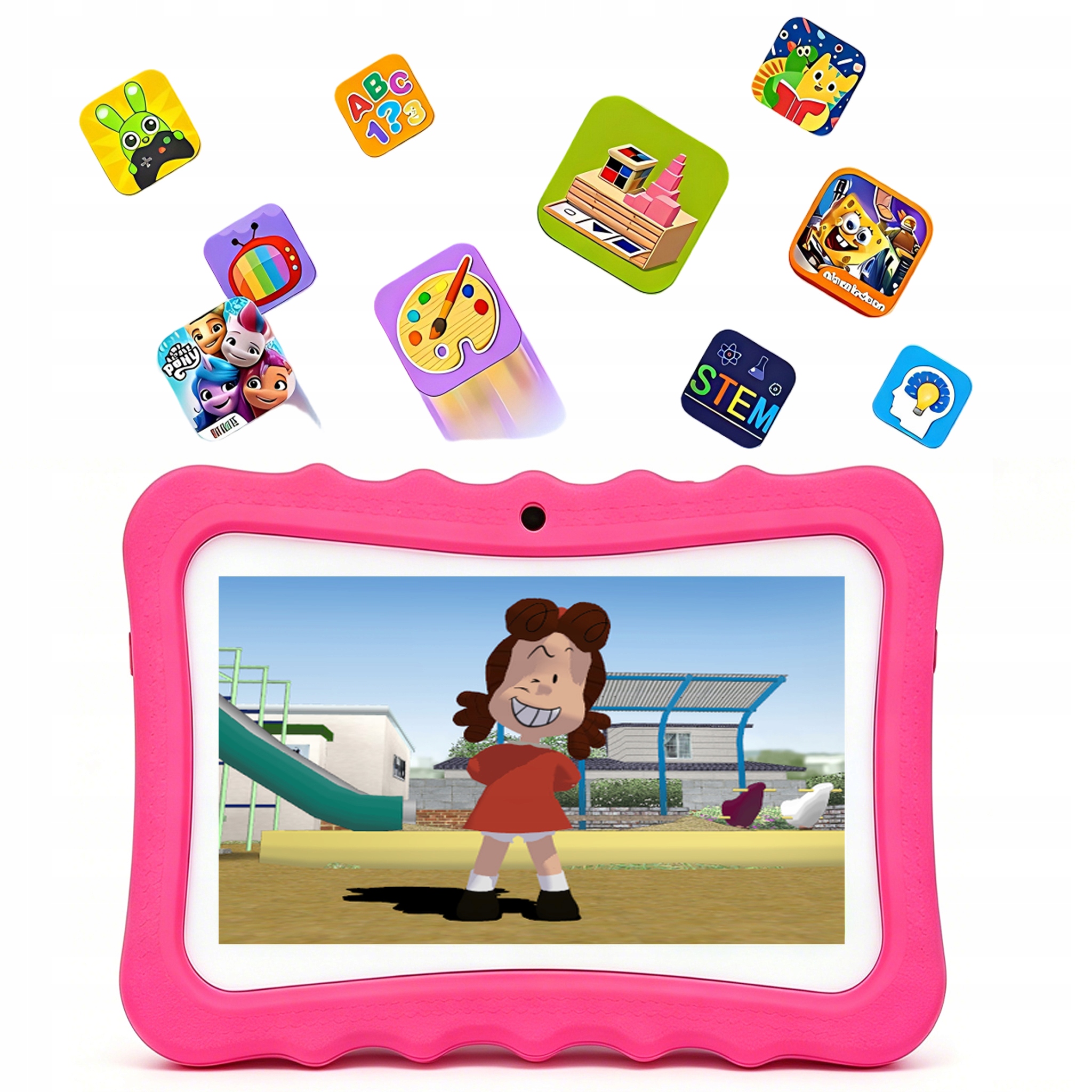 Tablet Dziecięcy, 7-calowy tablet edukacyjny