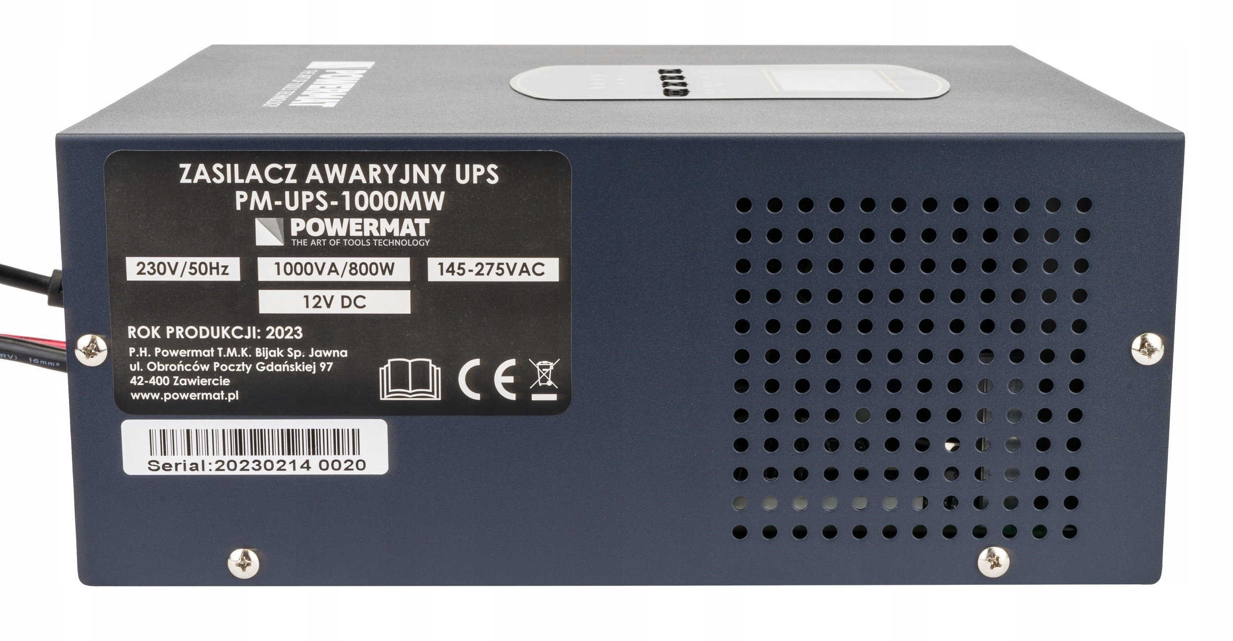 ZASILACZ AWARYJNY UPS ZASILANIE AWARYJNE SWITCH 1000VA INWERTER +AKUMULATOR Producent Powermat