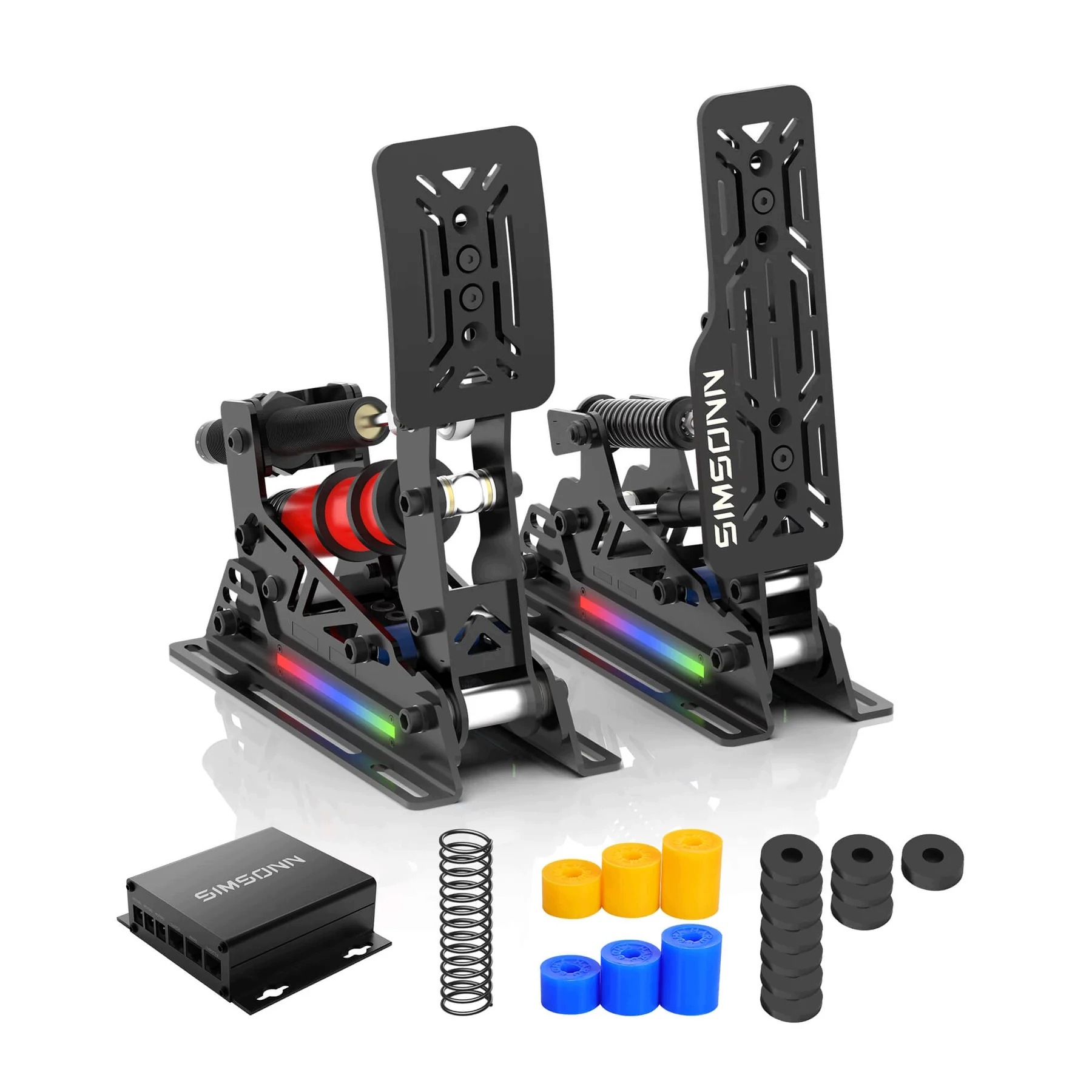 Pedalbox Pedály Simsonn Pro X Ultra Sim Pedály Rgb Simulátor