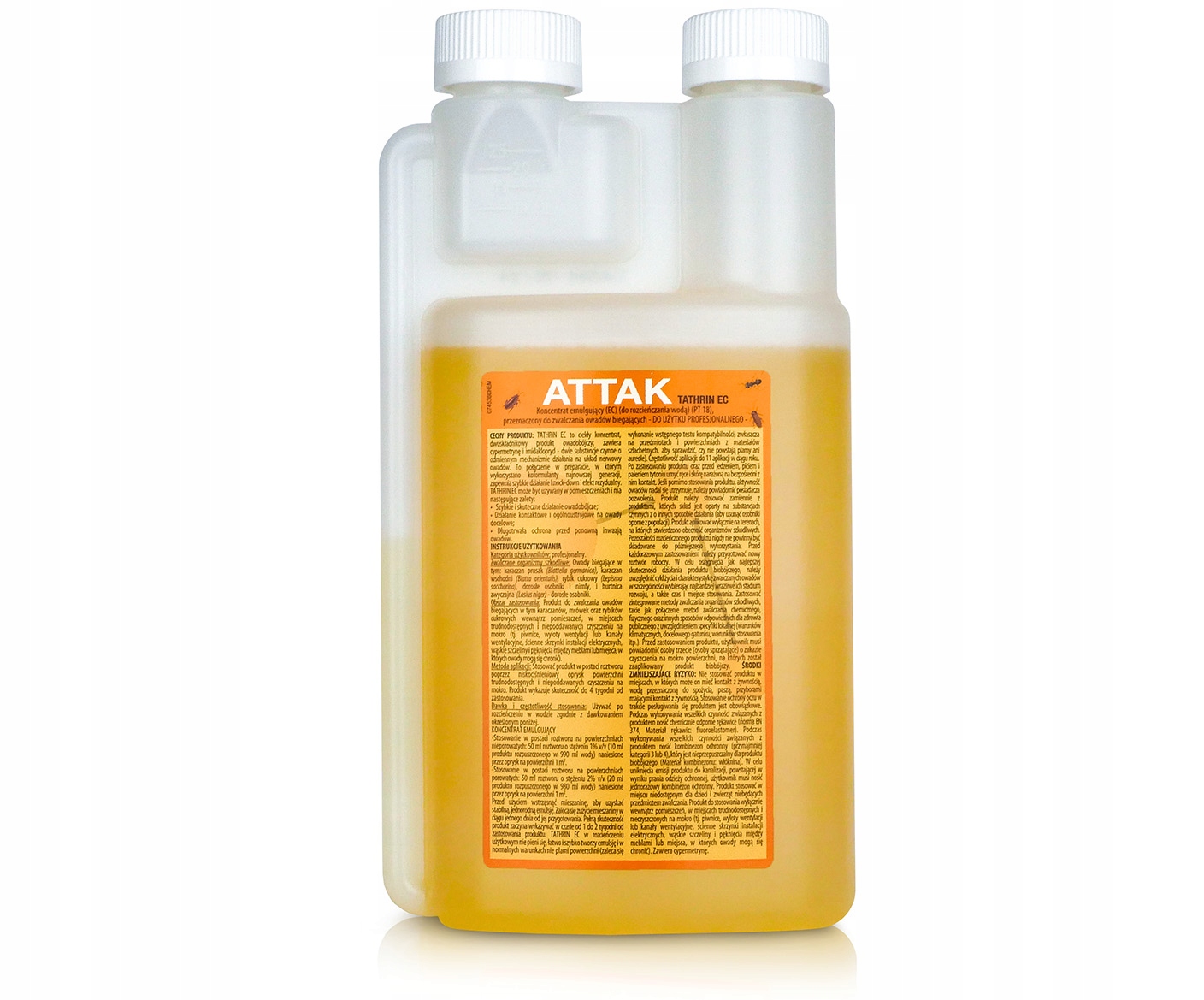 Silny Środek Owadobóczy Na Pluskwy Mrówki Karaluchy Attak Tathrin 500 ML