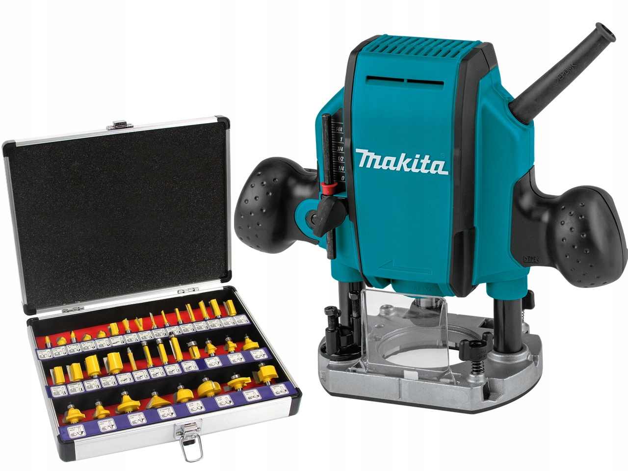 

Makita RP0900 Frezarka Górnowrzecionowa Frezy 35EL